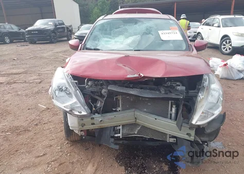 2018 Nissan Versa 1.6 S+ из США, поврежденный, VIN 3N1CN7AP7JL859659